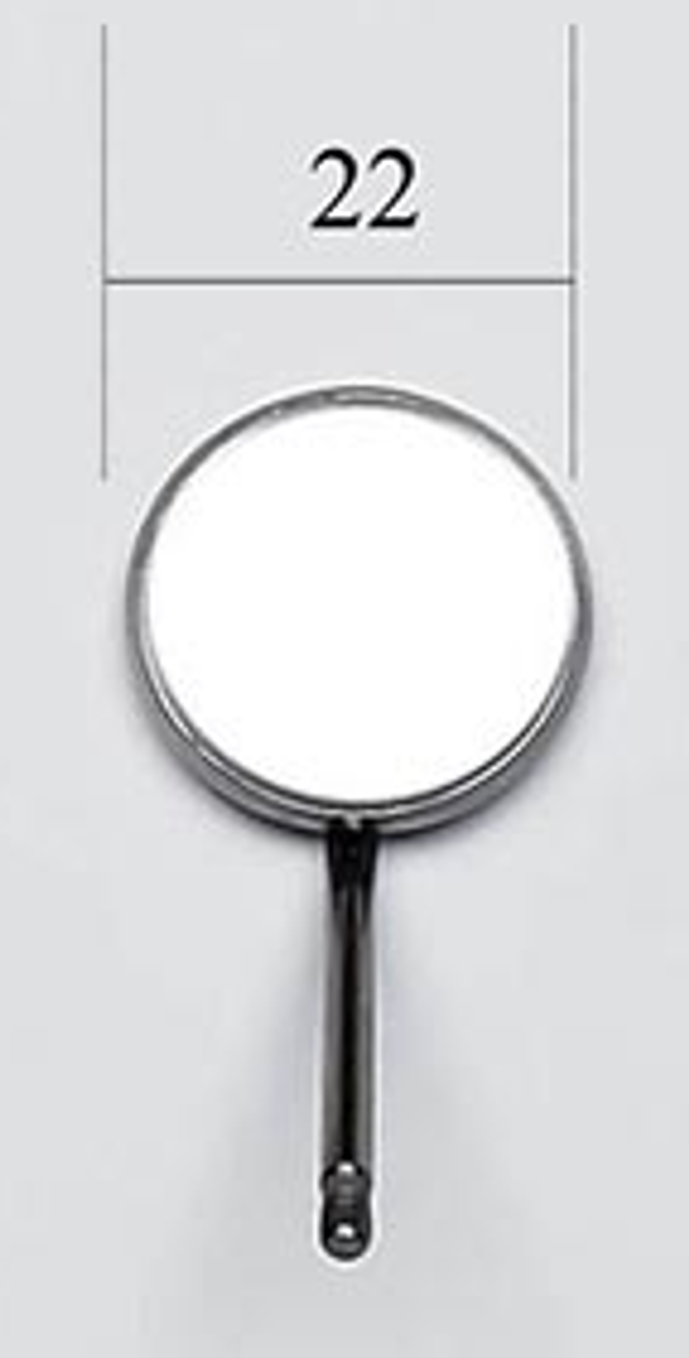 Зеркало стоматологическое без ручки (с увеличением)