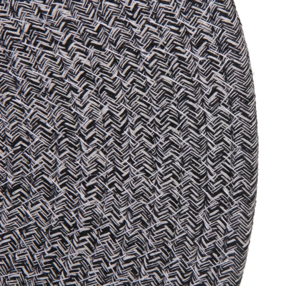 Салфетка на стол 37см «Амели» плетеная черная