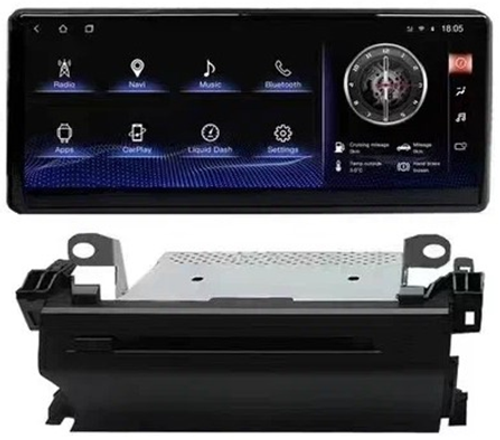 Магнитола для Toyota Land Cruiser 300 (экран климата снизу) - Kuberg KP-T1210DVD монитор 12.3", Android 10, Быстрая, CarPlay, 4G SIM-слот, DVD привод в комплекте