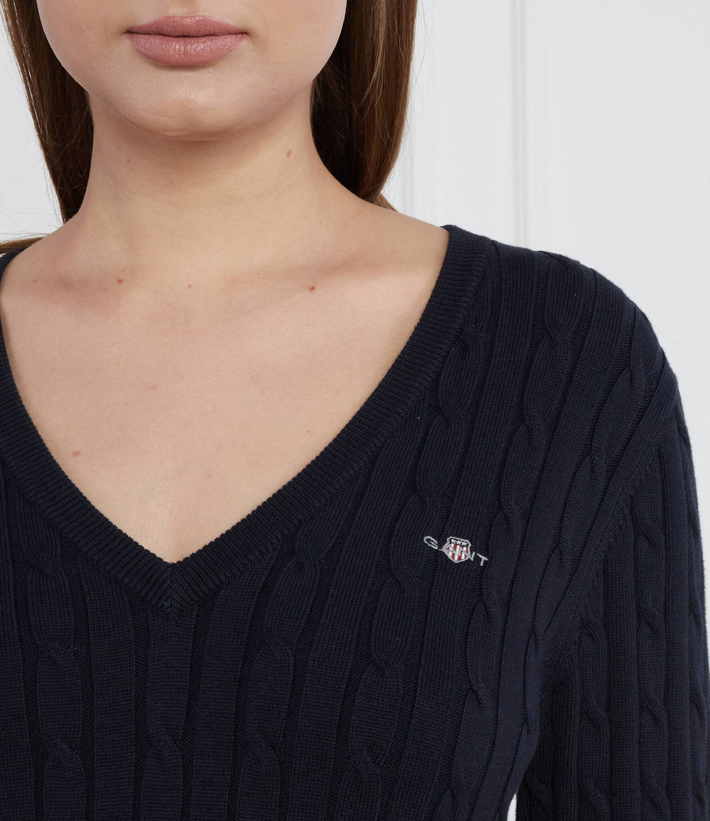 Свитер Gant - темно-синий(4800101)