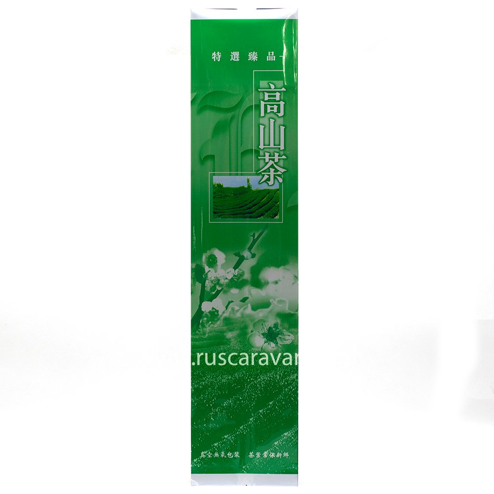 15006 Пакет "Фасовочный для чая" размер=40*9*7см, полипр. зелёный