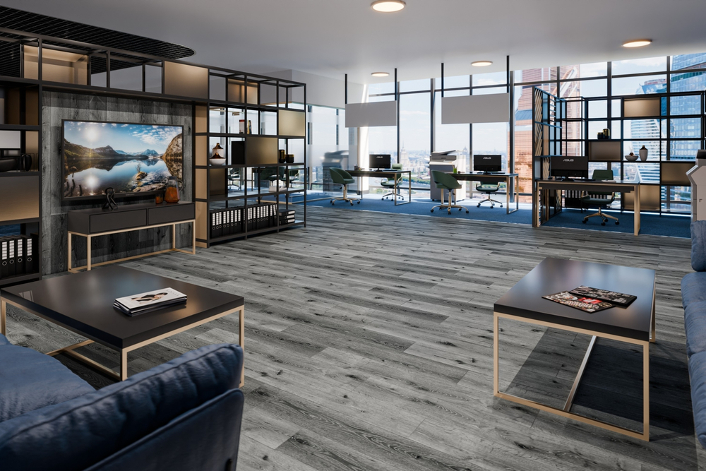 Кварц-винил SPC Damy Floor Family SPC 4 мм ДУБ СИЛЬВЕР 2.635 м2