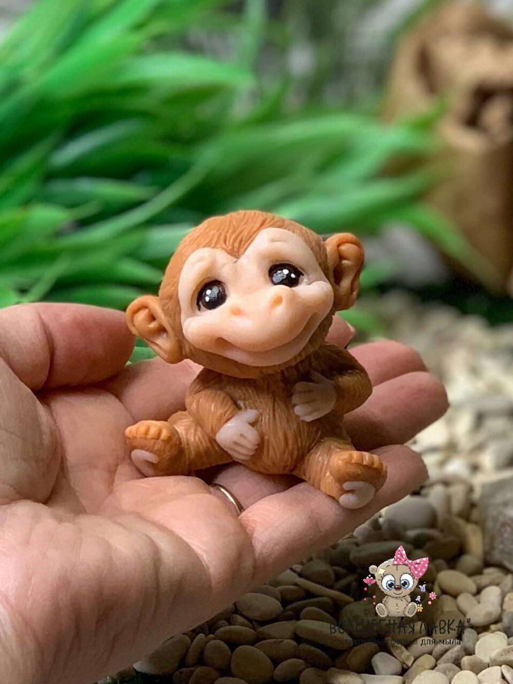 Силиконовая форма Обезьянка