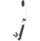 Трубка Marlin DRY LUX (прямая гофра) WHITE/BLACK