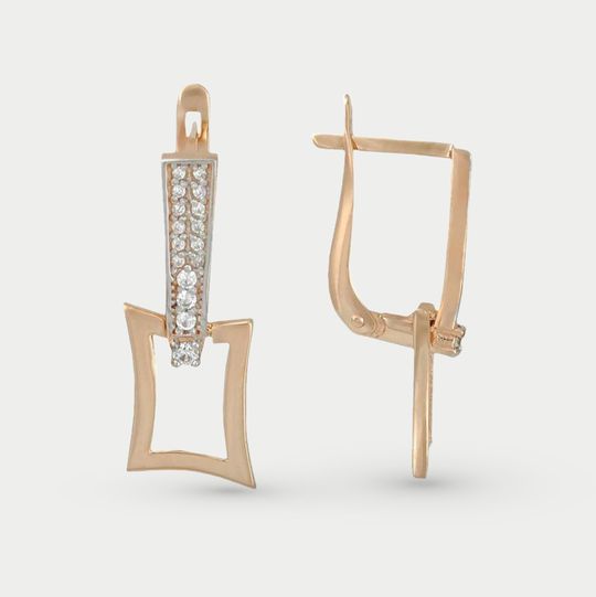 Серьги золотые