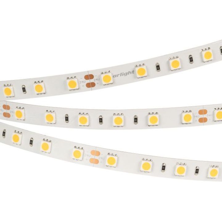 Светодиодная лента Arlight 14,4W/m 60LED/m 5060SMD холодный белый 5M 008829(2)