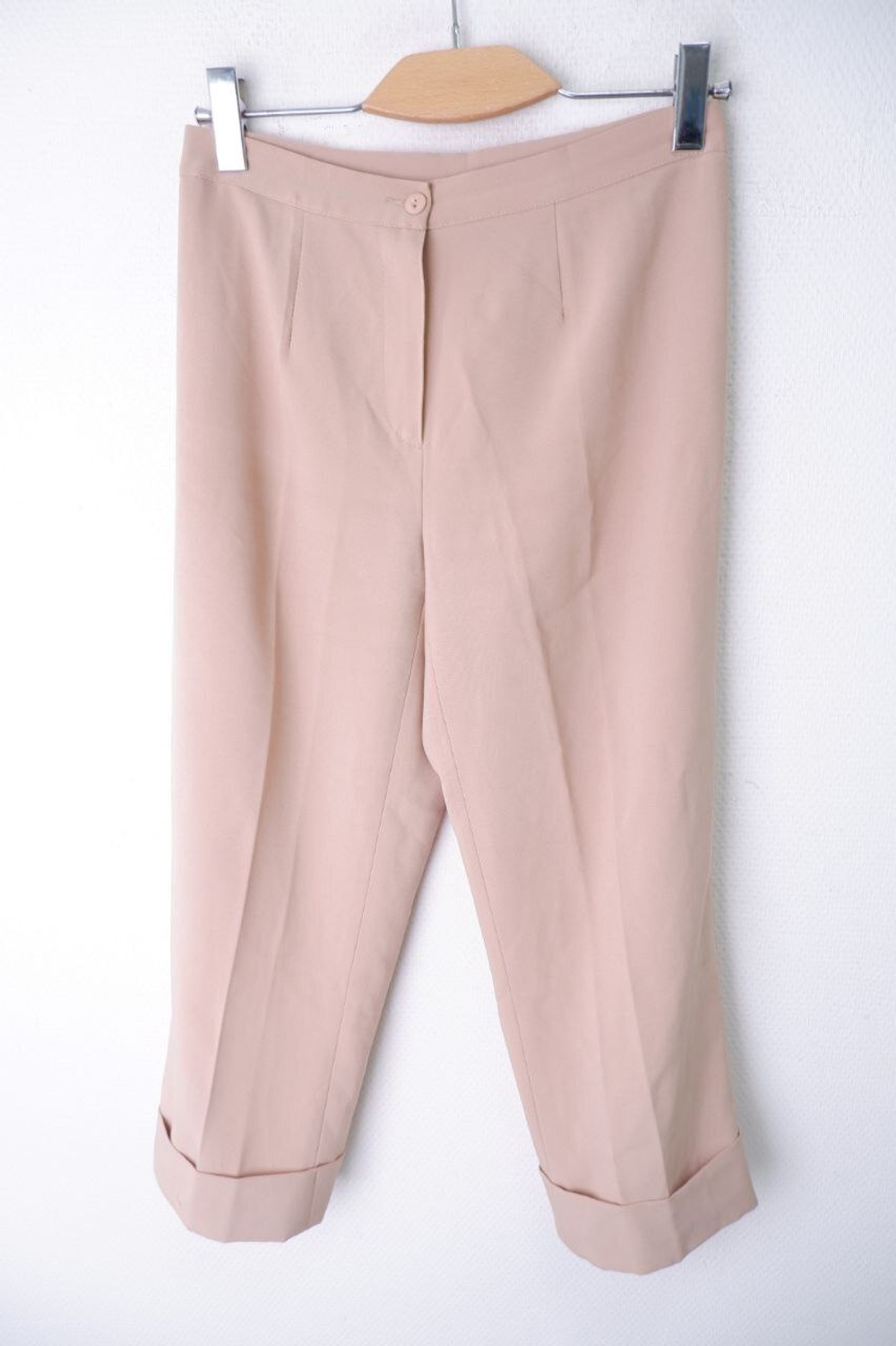 Брюки бежевого оттенка 44/46 размер