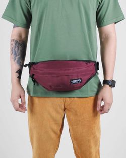 Сумка поясная Anteater Minibag Бордовая