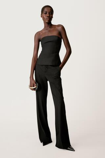 ZARA БРЮКИ С ПРЯЖКОЙ — 50TH ANNIVERSARY, ЧЕРНЫЙ