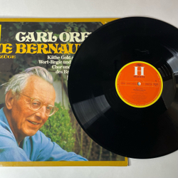 Винтажная виниловая пластинка LP Carl Orff Die Bernauerin (Auszuge) (Германия 1975)