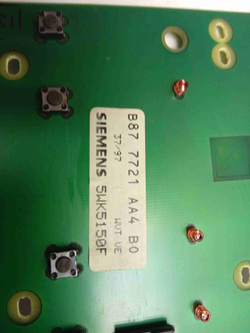 WFT2830 кт187 Модуль индикации для стиральной машины Bosch WFT2830 б/у