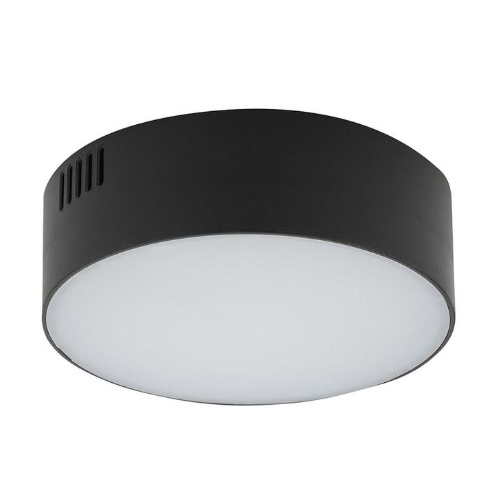 Потолочный cветильник Nowodvorski Lid Round Led Black 10415