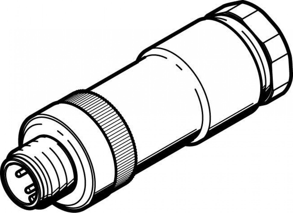 NECU-S-M12G4-D-IS Штекер