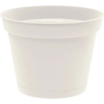 Горшок для цветов Mint D120мм, 0,7л с поддоном (светло-бежевый)