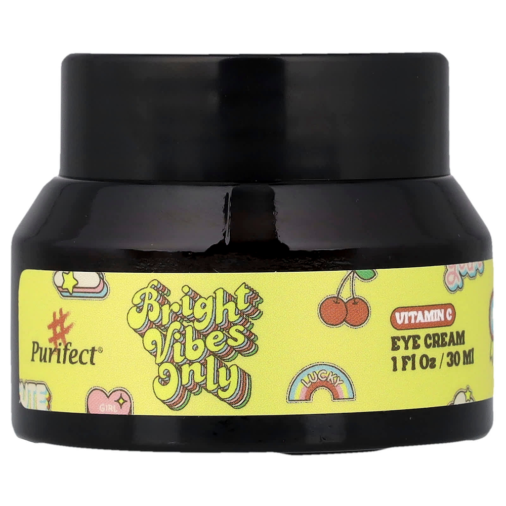 Purifect, Bright Vibes Only, крем для области вокруг глаз с витамином С, 30 мл (1 жидк. унция)