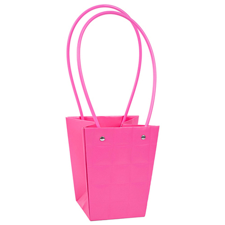 Пакет стеганый ТРАПЕЦИЯ 17*11,5*20 МАЛИНА