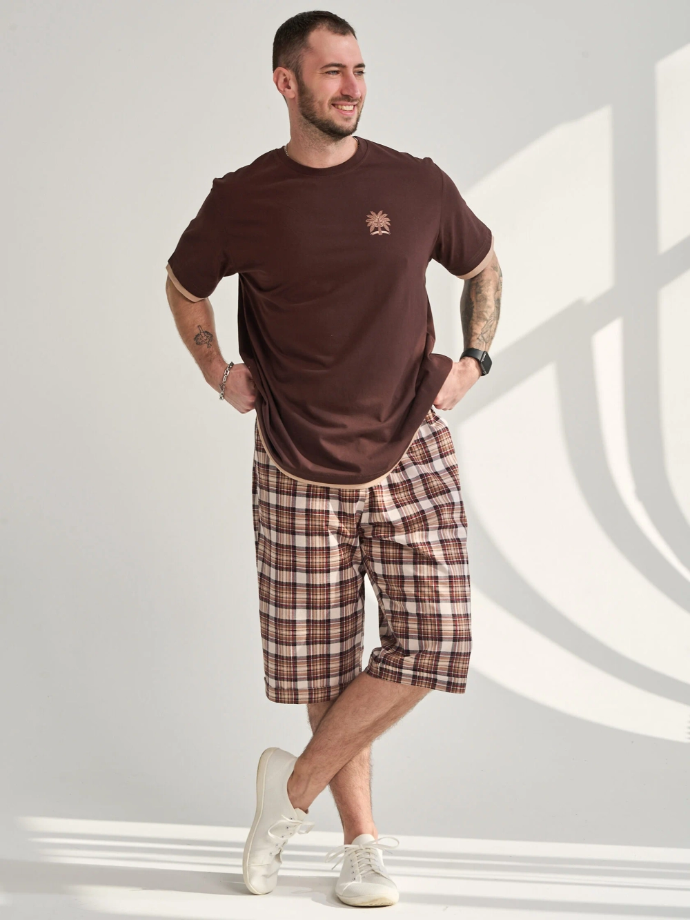 Комплект мужской "Пальма" (бриджи)