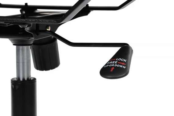 Кресло Hugo RCH 6002-1SEB Черный/Металл Черный