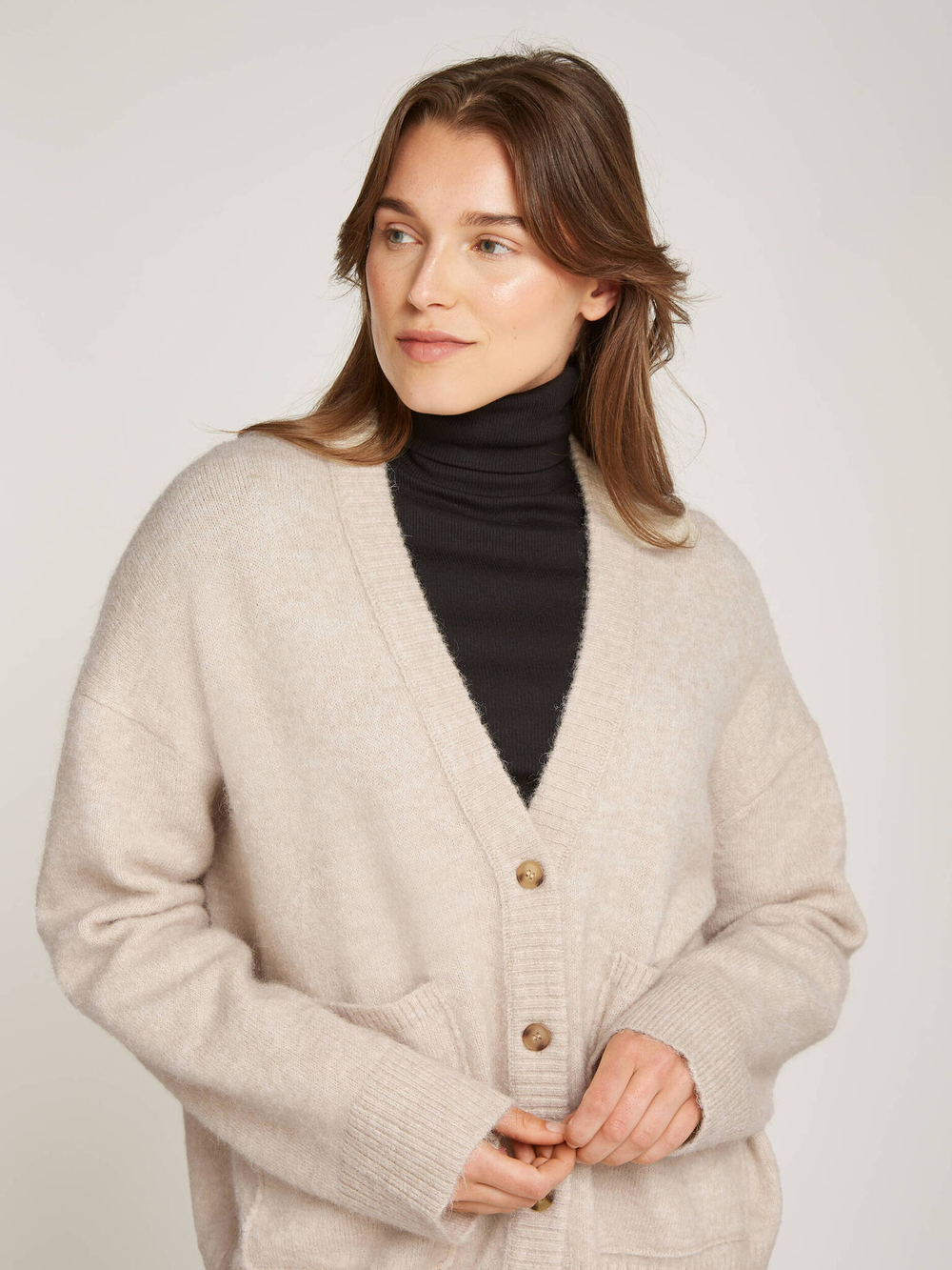 Кардиган CALVIN KLEIN JEANS - бежевый(J20J224234)