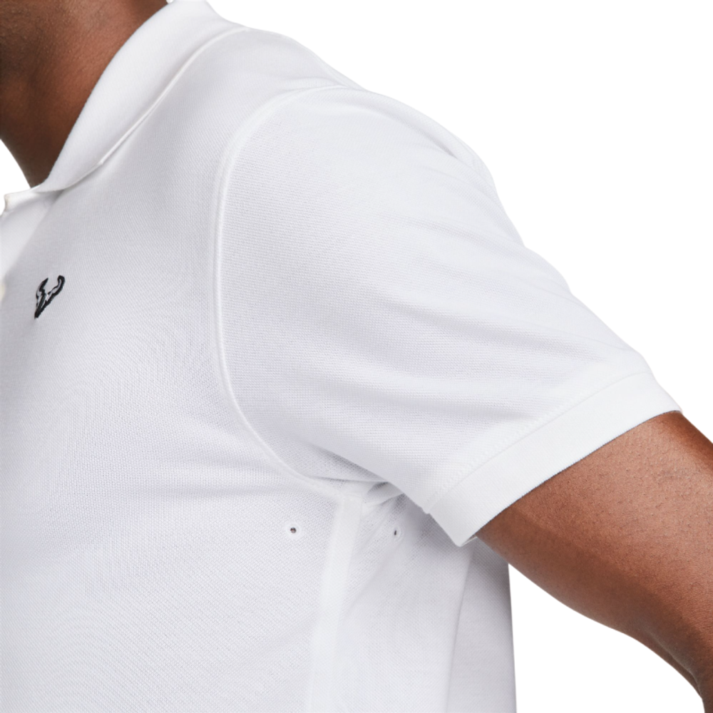 Теннисное поло Nike Rafa Slim Polo - White