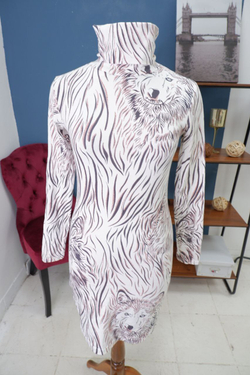 Платье Oodji  с принтом 40 размер