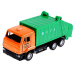 Машина металлическая КАМАЗ - МУСОРОВОЗ 12 см, открыв. двери арт. SB-16-25WB ТЕХНОПАРК