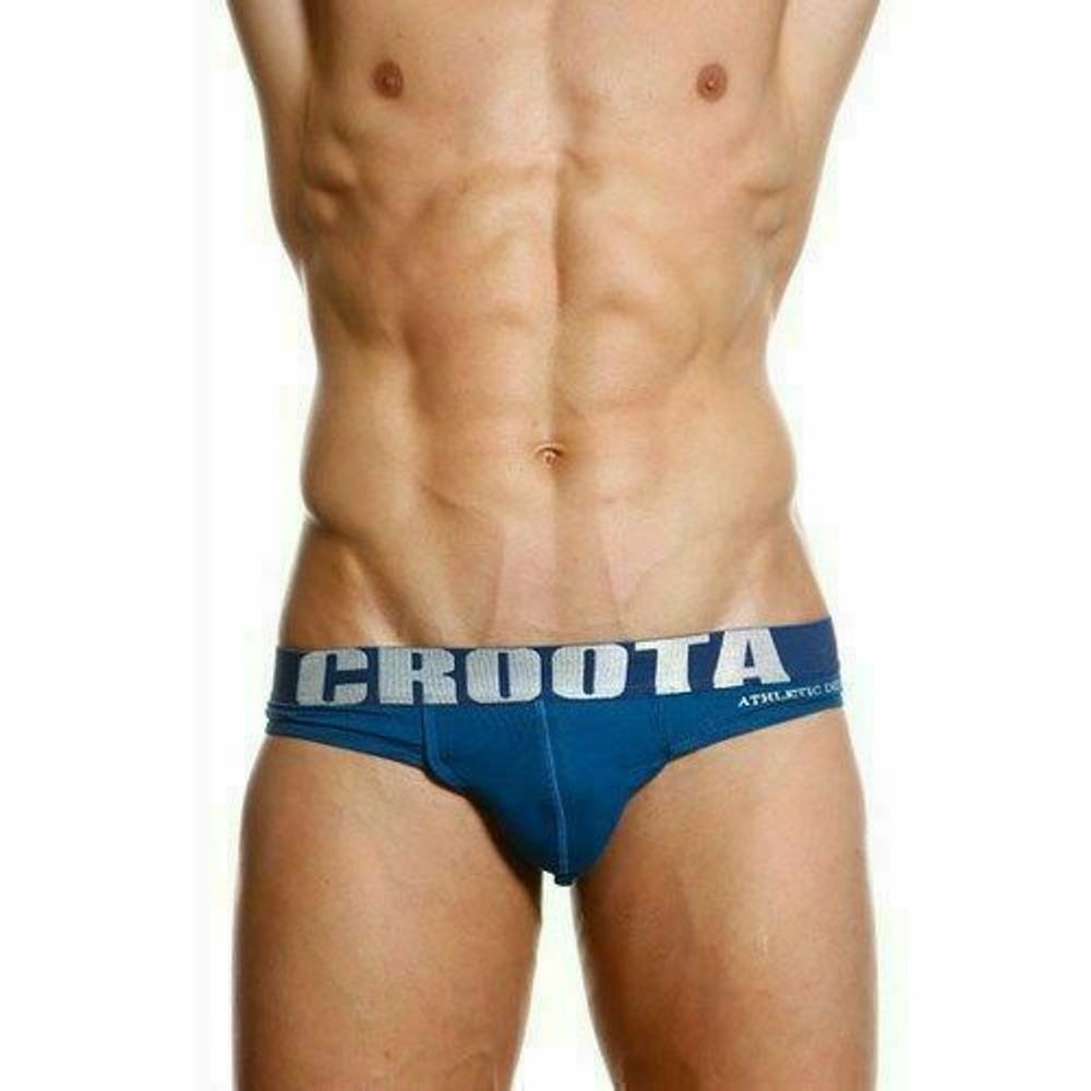 Мужские трусы брифы CROOTA Inner Sport Bikini Brief Navy CR00031