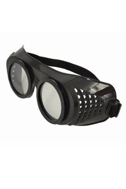 Очки ЗН-2слесарные резиновая оправа. Прозрачные