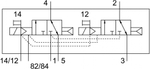 VUVG-B18-T32C-AZT-F-1R8L Распределитель с электроуправлением