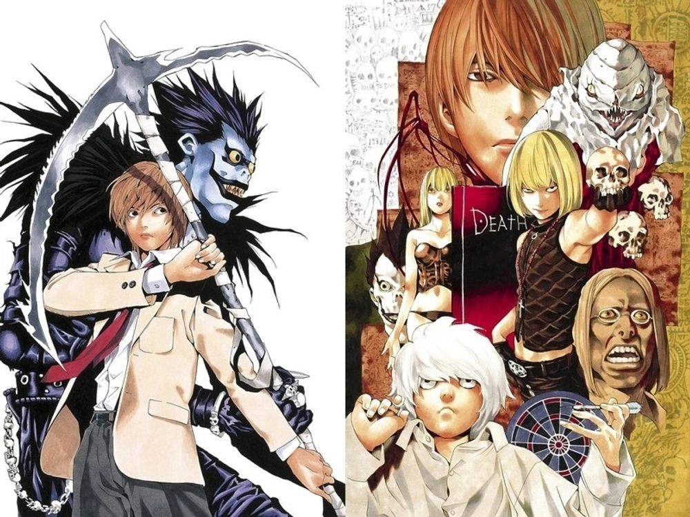 Манга Тетрадь смерти. Death Note. Black Edition. Том 6