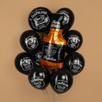 Латексный шар «С Днем Рождения! Лучший В Мире, №1», 30 см