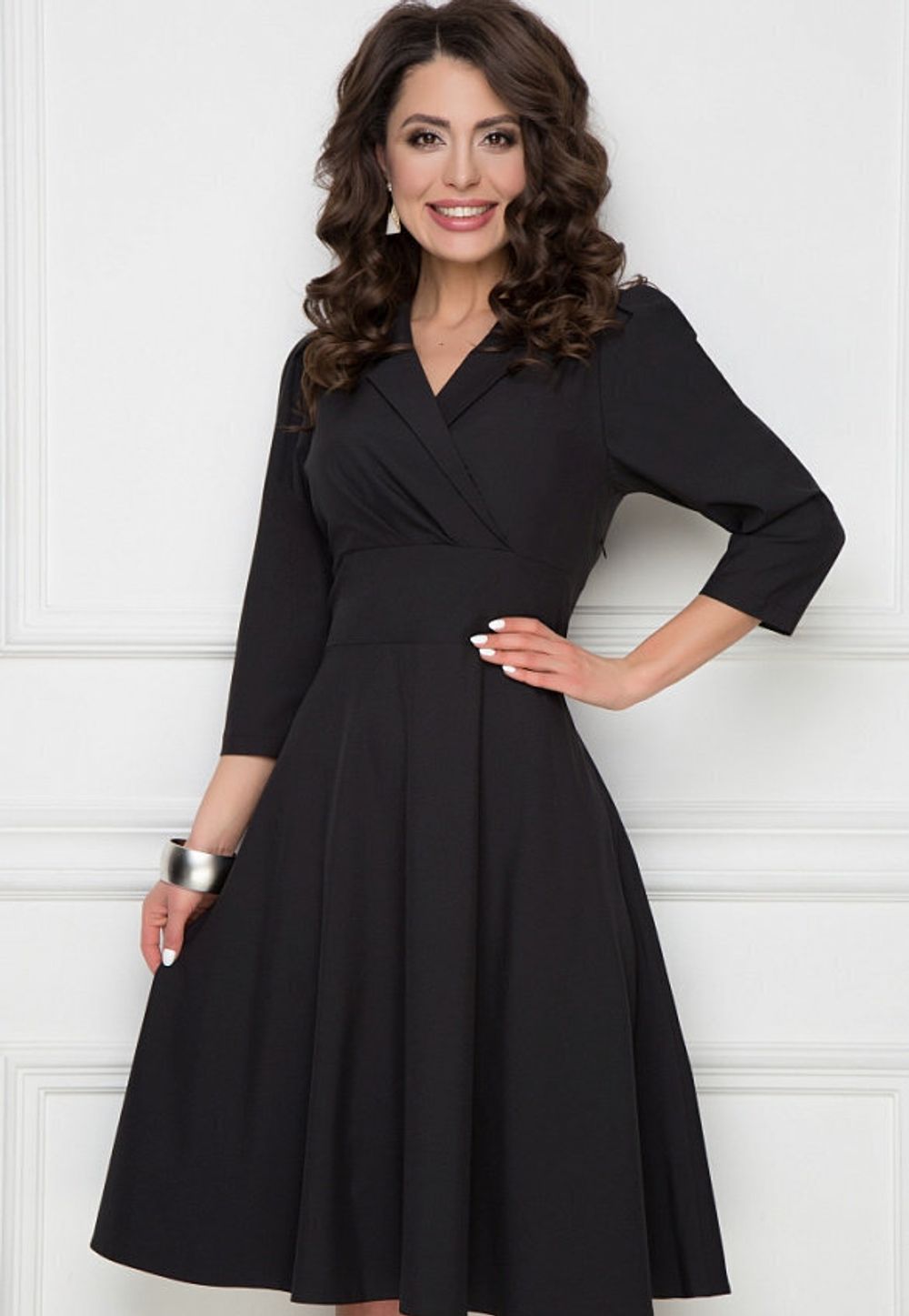 ПЛАТЬЕ ЛОРЕТТА (БЛЭК) Bellovera (Акция)