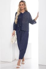 Брюки бохо (синие) Б10269 LT Collection