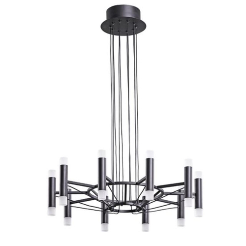 Подвесная светодиодная люстра Arte Lamp EMPIRE A2482SP-20BK