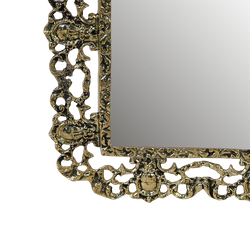 Bello De Bronze Зеркало Дуэ Кватро Си в раме, золото