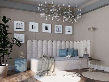 Савоярди ПМ-407 исп.2 Кровать (правая) Formula 102 (Крем)