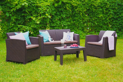 Arizona b:rattan, Диван трехместный, венге (3-х местная подушка)