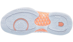 Женские Кроссовки теннисные K-Swiss Express Light 2 Women - white/peach nectar/graystone