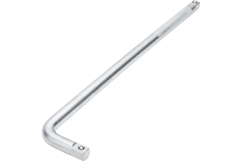 Вороток RF-8154380 Г-образный с накаткой 380мм, 1/2" ROCKFORCE