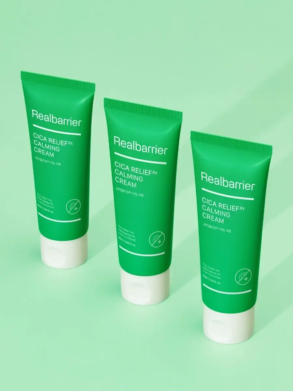 Real Barrier Успокаивающий крем с экстрактом центеллы и 5% ниацинамида Cicarelief Rx Calming Cream 60 мл