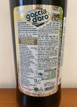 Оливковое масло Goccia D'oro Prestige 0,5л и 1л Италия