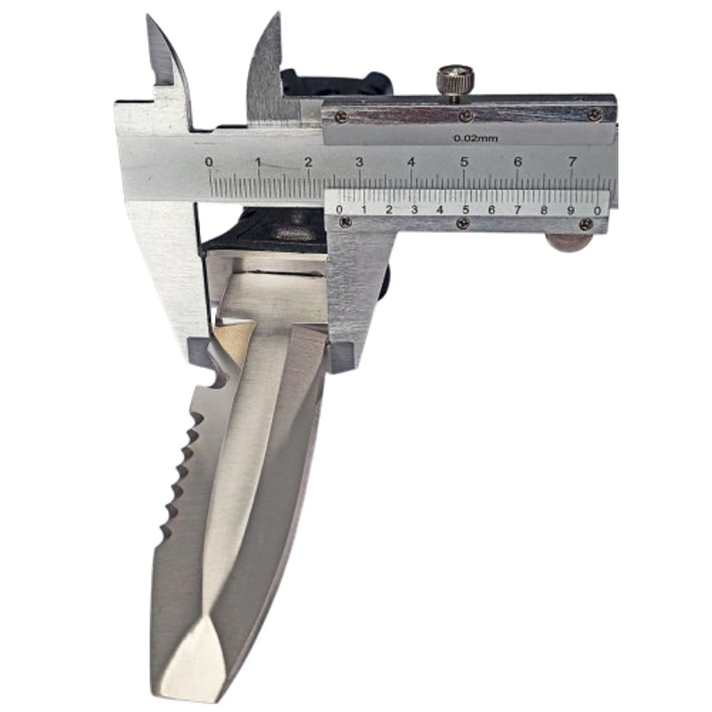 Нож подводника DELFiN Talons Pro Чёрный с магнитными ножнами