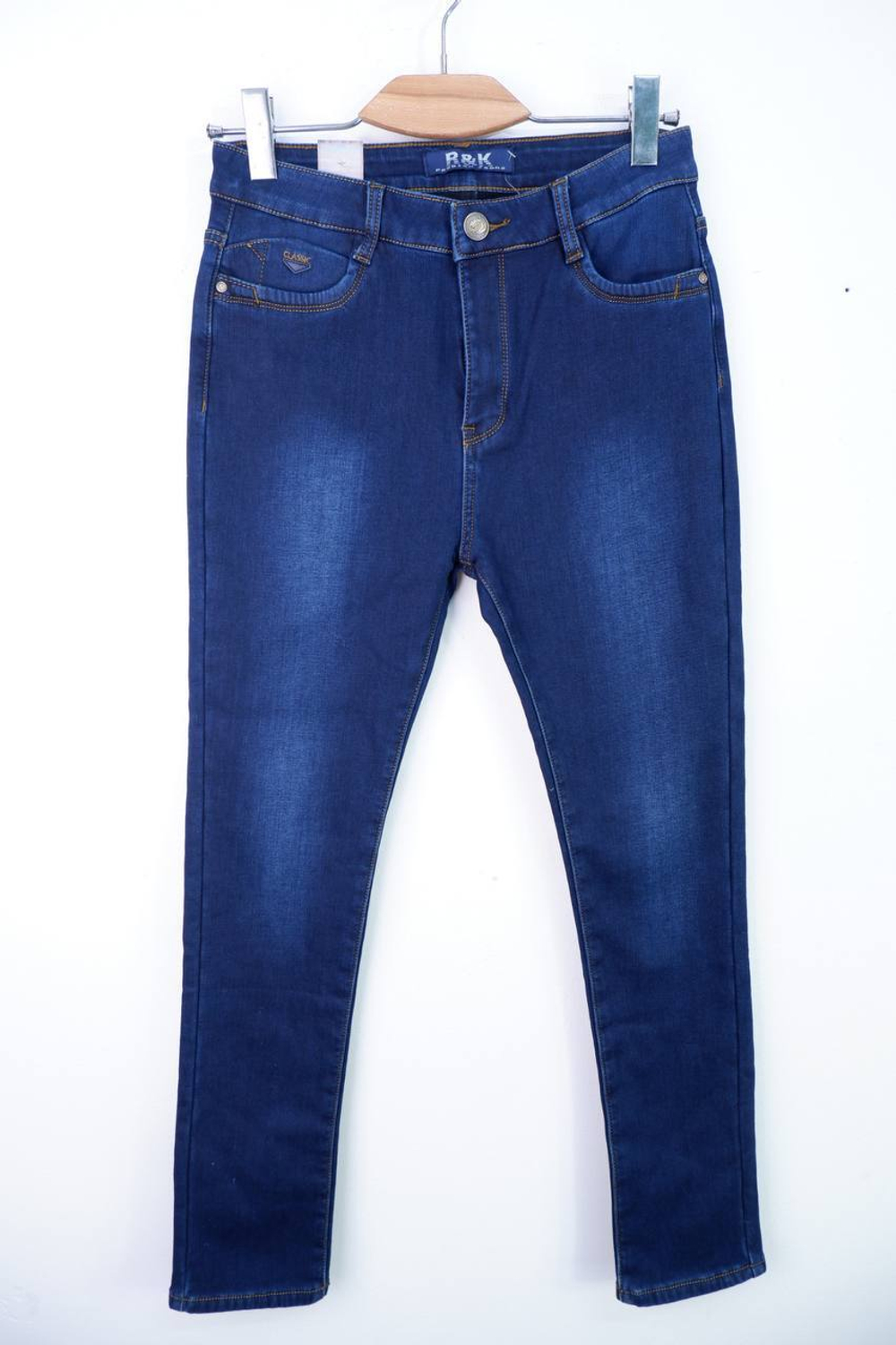 Джинсы утепленные, маркировка 30, визуально на 46 размер, новые