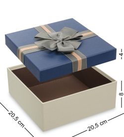 Packing Symphony WF-80/1-A Коробка «Квадрат» цв.беж./син.