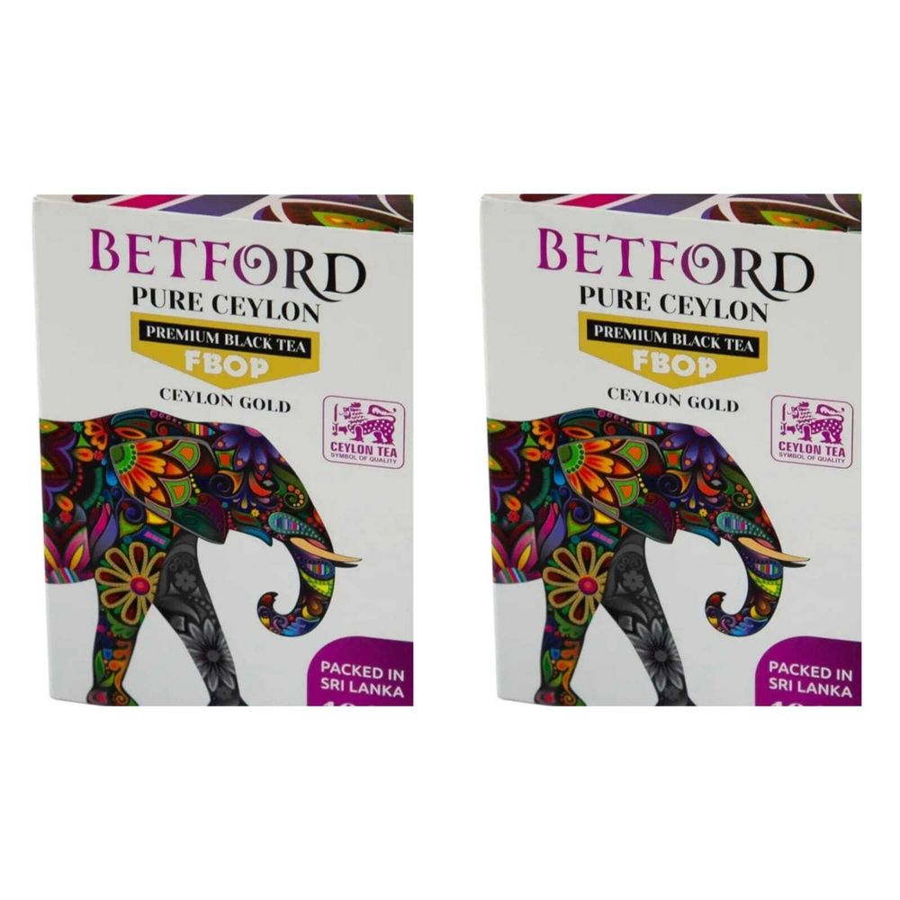 Чай черный Betford крупнолистовой FBOP 100 г, 2 шт