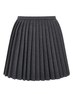 Юбка в складку Winter, серый