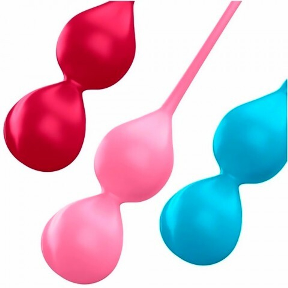 Вагинальные шарики Satisfyer V Balls (набор из 3шт.)