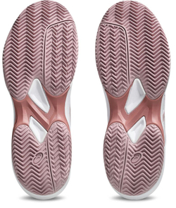 Женские теннисные кроссовки Asics Game FF Clay/OC - white/morganite