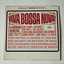 Винтажная виниловая пластинка LP Laurindo Almeida Viva Bossa Nova (USA 1962)