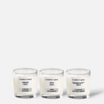 COMFORT ZONE TRANQUILLITY CANDLE SET Трио аромасвечей (Creamy Candle, Spicy Candle, Tranquillity Candle )